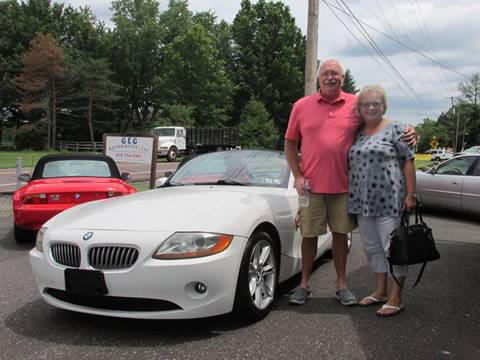 2004 BMW Z4 for sale at GEG Automotive in Gilbertsville PA