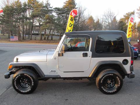 2004 Jeep Wrangler for sale at GEG Automotive in Gilbertsville PA