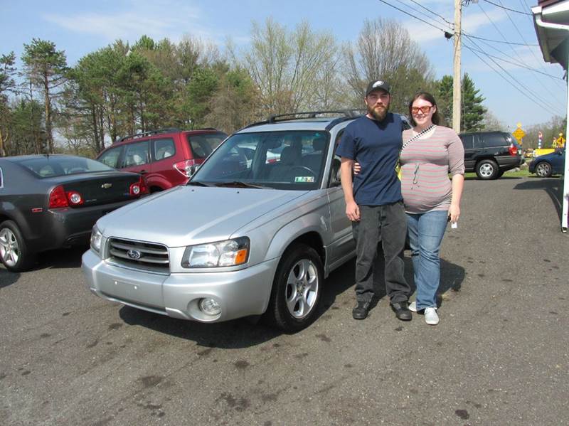 2003 Subaru Forester for sale at GEG Automotive in Gilbertsville PA