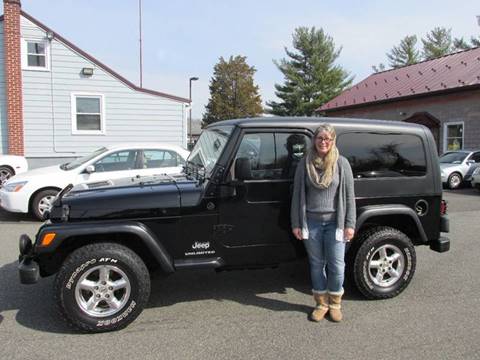2004 Jeep Wrangler for sale at GEG Automotive in Gilbertsville PA