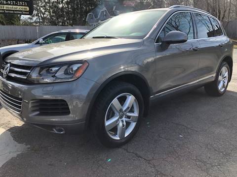 2014 Volkswagen Touareg for sale at NorthShore Imports LLC in Beverly MA