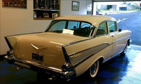 1957 Chevrolet Bel Air for sale at Memory Auto Sales-Classic Cars Cafe in Putnam Valley NY