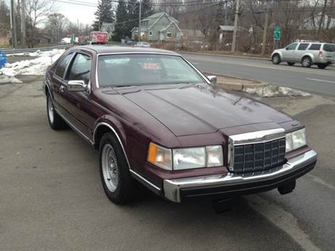 1989 Lincoln Mark V for sale at Memory Auto Sales-Classic Cars Cafe in Putnam Valley NY