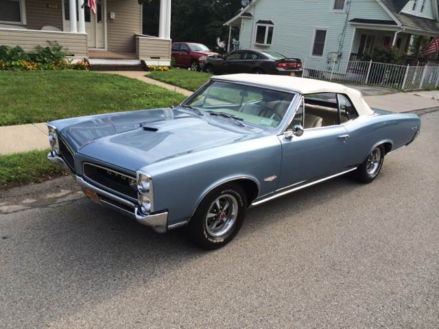 1966 Pontiac GTO for sale at Memory Auto Sales-Classic Cars Cafe in Putnam Valley NY