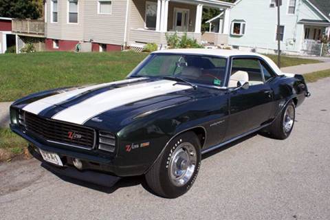 1969 Chevrolet Camaro for sale at Memory Auto Sales-Classic Cars Cafe in Putnam Valley NY