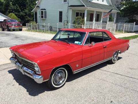 1966 Chevrolet Nova for sale at Memory Auto Sales-Classic Cars Cafe in Putnam Valley NY