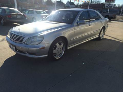 2002 Mercedes-Benz S-Class for sale at Dino Auto Sales in Omaha NE