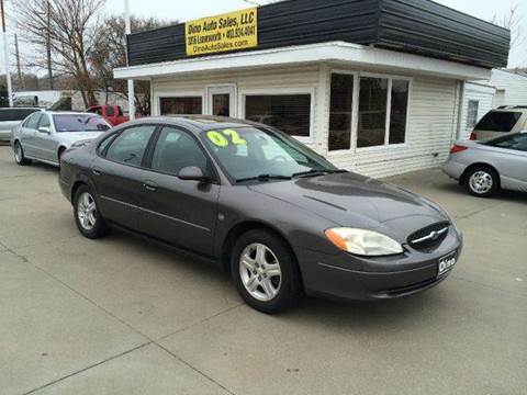 2002 Ford Taurus for sale at Dino Auto Sales in Omaha NE