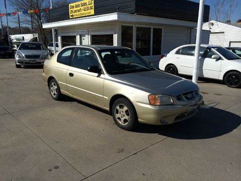 2001 Hyundai Accent for sale at Dino Auto Sales in Omaha NE