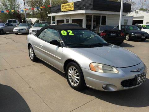 2002 Chrysler Sebring for sale at Dino Auto Sales in Omaha NE