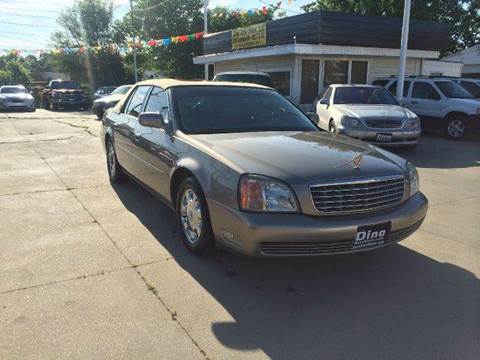 2002 Cadillac DeVille for sale at Dino Auto Sales in Omaha NE