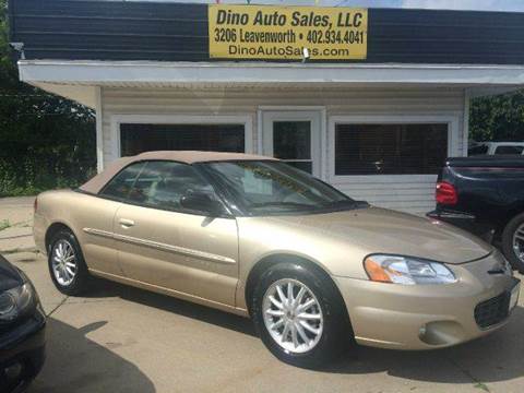 2001 Chrysler Sebring for sale at Dino Auto Sales in Omaha NE