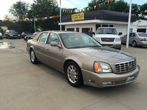 2002 Cadillac DeVille for sale at Dino Auto Sales in Omaha NE