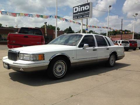 1991 Lincoln Town Car for sale at Dino Auto Sales in Omaha NE