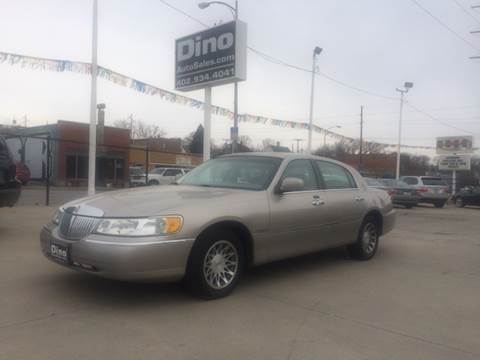 2002 Lincoln Town Car for sale at Dino Auto Sales in Omaha NE