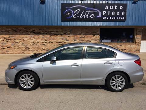 2012 Honda Civic for sale at Elite Auto Plaza in Springfield IL