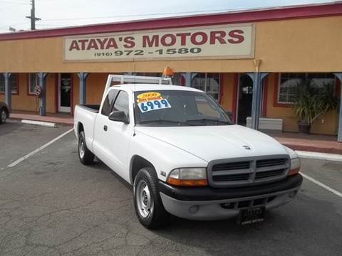 2000 Dodge Dakota for sale at Atayas AUTO GROUP LLC in Sacramento CA