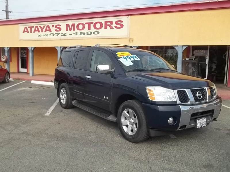 2006 Nissan Armada for sale at Atayas AUTO GROUP LLC in Sacramento CA