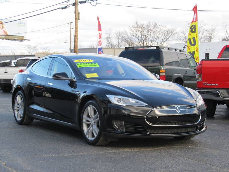 2014 Tesla Model S for sale at MetroWest Auto Sales in Worcester MA