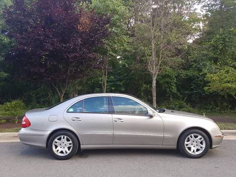 2003 Mercedes-Benz E-Class for sale at M & M Auto Brokers in Chantilly VA