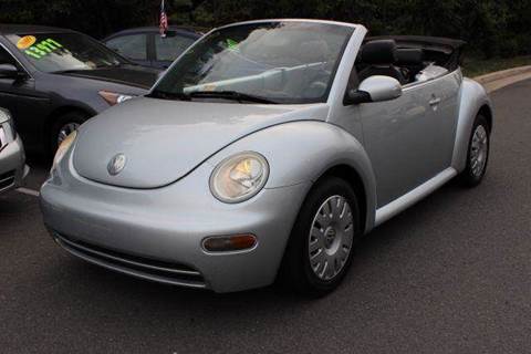 2003 Volkswagen New Beetle for sale at M & M Auto Brokers in Chantilly VA
