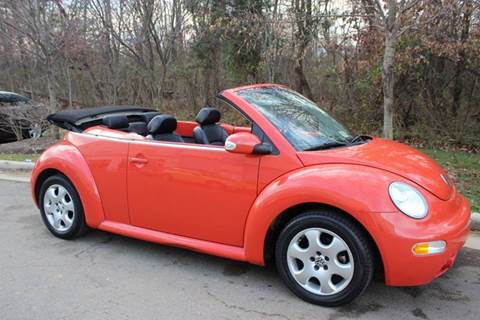 2003 Volkswagen New Beetle for sale at M & M Auto Brokers in Chantilly VA