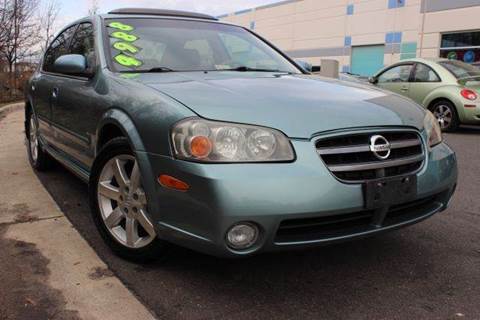 2002 Nissan Maxima for sale at M & M Auto Brokers in Chantilly VA