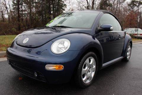 2004 Volkswagen New Beetle for sale at M & M Auto Brokers in Chantilly VA
