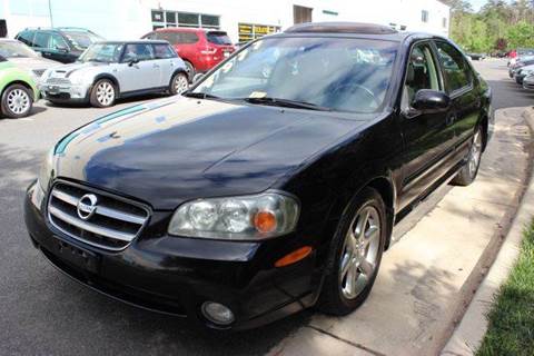 2003 Nissan Maxima for sale at M & M Auto Brokers in Chantilly VA