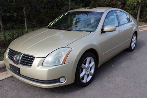 2004 Nissan Maxima for sale at M & M Auto Brokers in Chantilly VA