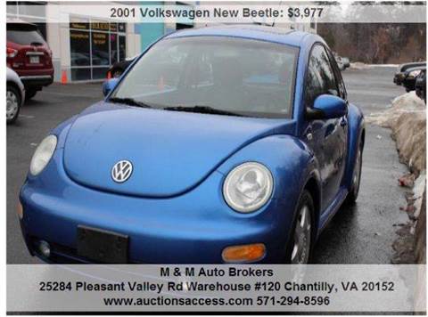 2001 Volkswagen New Beetle for sale at M & M Auto Brokers in Chantilly VA