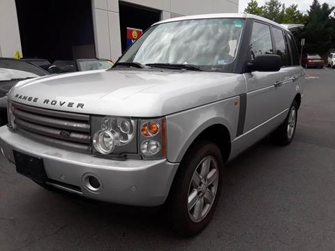 2004 Land Rover Range Rover for sale at M & M Auto Brokers in Chantilly VA
