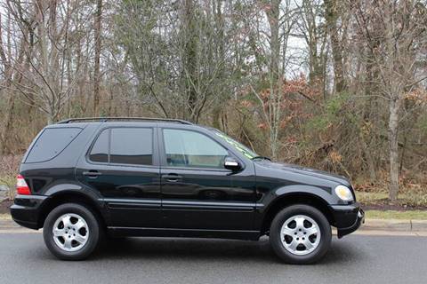 2002 Mercedes-Benz M-Class for sale at M & M Auto Brokers in Chantilly VA