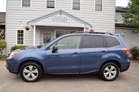 2014 Subaru Forester for sale at Coastal Motors in Buzzards Bay MA