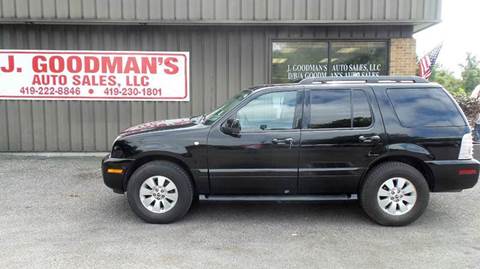 2006 Mercury Mountaineer for sale at Goodman Auto Sales in Lima OH