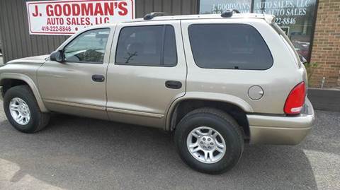 2003 Dodge Durango for sale at Goodman Auto Sales in Lima OH