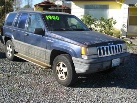 1993 Jeep Grand Cherokee for sale at MIDLAND MOTORS LLC in Tacoma WA