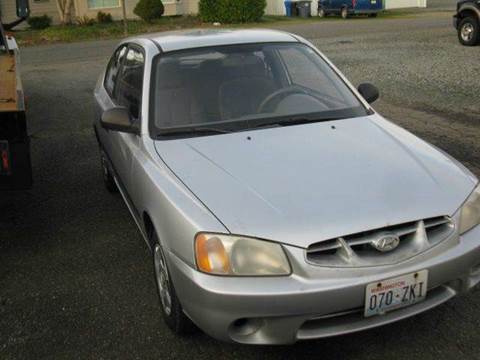 2002 Hyundai Accent for sale at MIDLAND MOTORS LLC in Tacoma WA