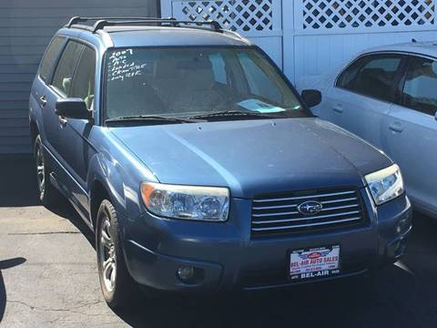 2007 Subaru Forester for sale at Bel Air Auto Sales in Milford CT