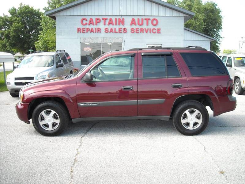 2004 Chevrolet TrailBlazer for sale at Captain Auto in Bluffton IN