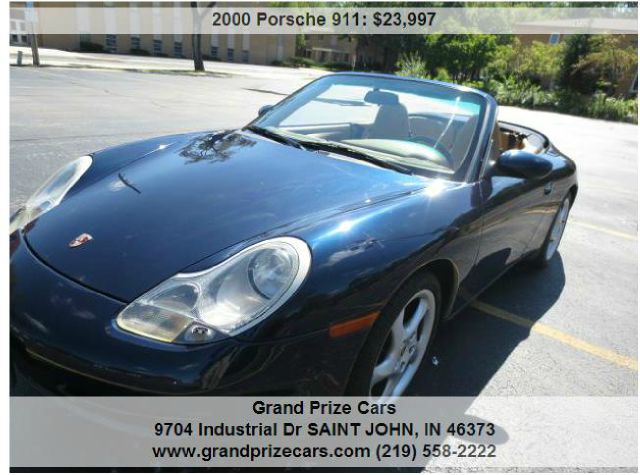 2000 Porsche 911 for sale at Grand Prize Cars in Cedar Lake IN