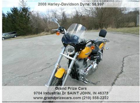 2008 Harley-Davidson Dyna for sale at Grand Prize Cars in Cedar Lake IN