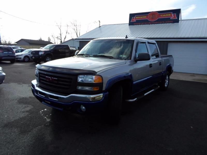 2006 GMC Sierra 1500 for sale at Grand Prize Cars in Cedar Lake IN