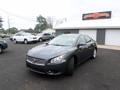 2009 Nissan Maxima for sale at Grand Prize Cars in Cedar Lake IN