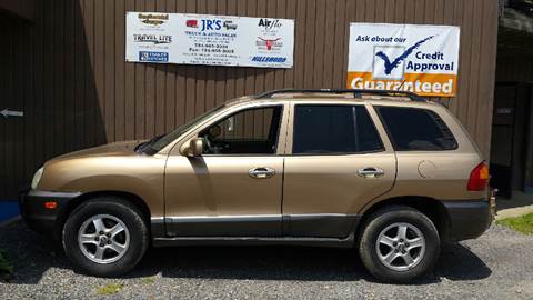 2004 Hyundai Santa Fe for sale at J.R.'s Truck & Auto Sales, Inc. in Butler PA