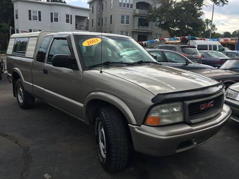 2003 GMC Sonoma for sale at BAHNANS AUTO SALES, INC. in Worcester MA