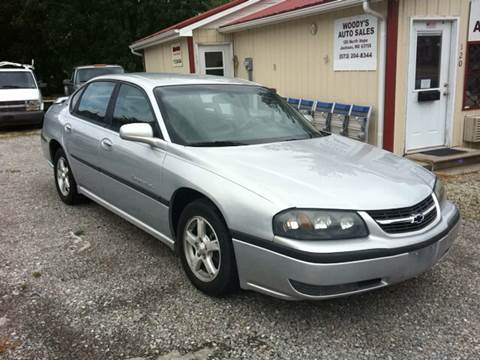 2003 Chevrolet Impala for sale at Woody's Auto Sales in Jackson MO