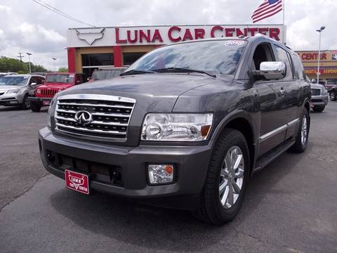 2010 Infiniti QX56 for sale at LUNA CAR CENTER in San Antonio TX