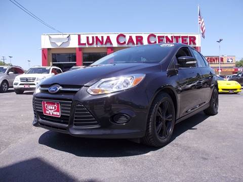 2013 Ford Focus for sale at LUNA CAR CENTER - Commercial Vehicles in San Antonio TX