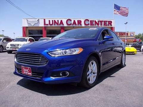 2013 Ford Fusion for sale at LUNA CAR CENTER in San Antonio TX